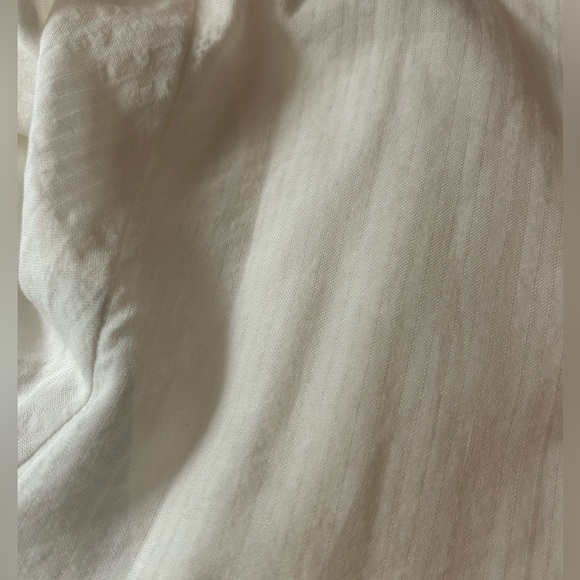 JENNI KAYNE The Beach Shirt Dress White Cotton Blend Button Down XXL - Picture 10 of 14